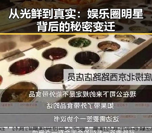 从光鲜到真实：娱乐圈明星背后的秘密变迁
